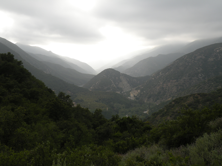Cozy Dell Trail, head of Sheldon Canyon