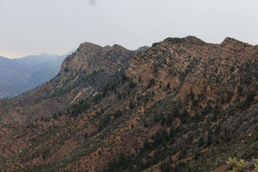 Topatopa Mountains and Timber Creek Canyon